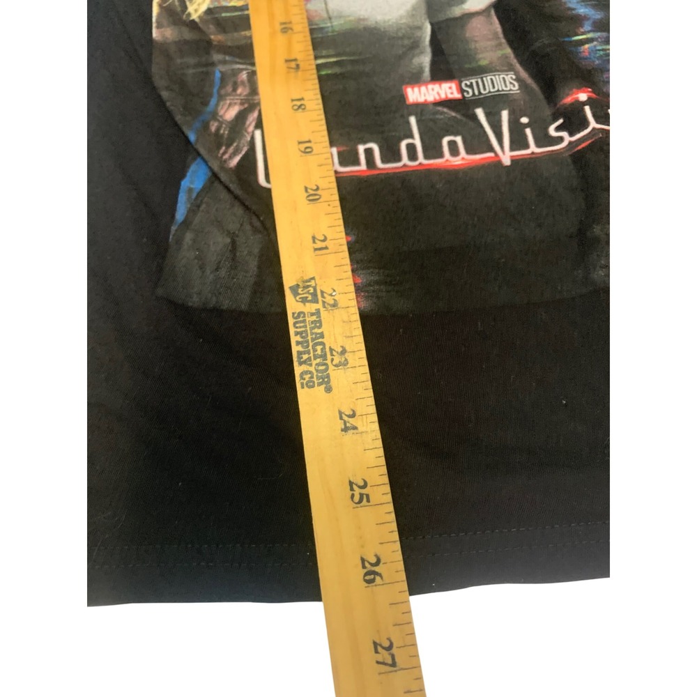 Marvel WandaVision T-Shirt Mens Small Black Graphic Tee TV Show Series - Picture 5 of 7